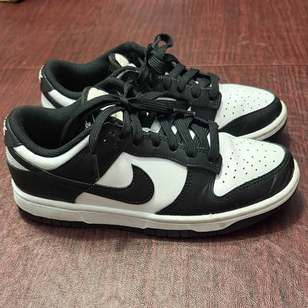 Nike Black and White Low-Top Sneakers